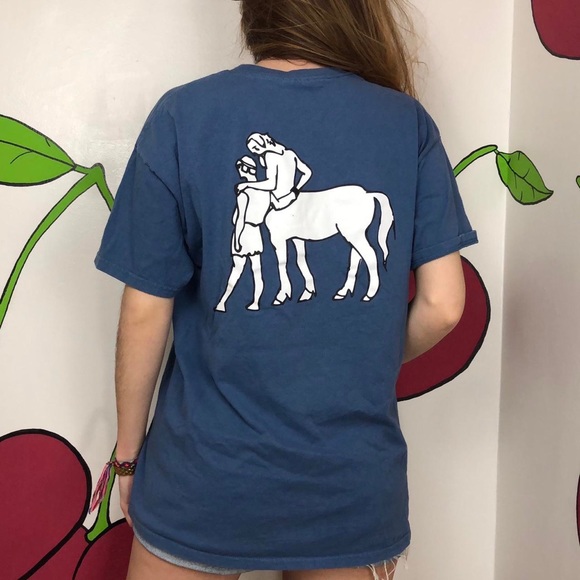 MENTAURS HISTORY PUN T-SHIRT - Picture 4 of 4